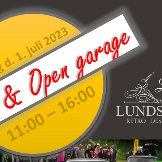 Open shop, garage & fødselsdag - Racelens