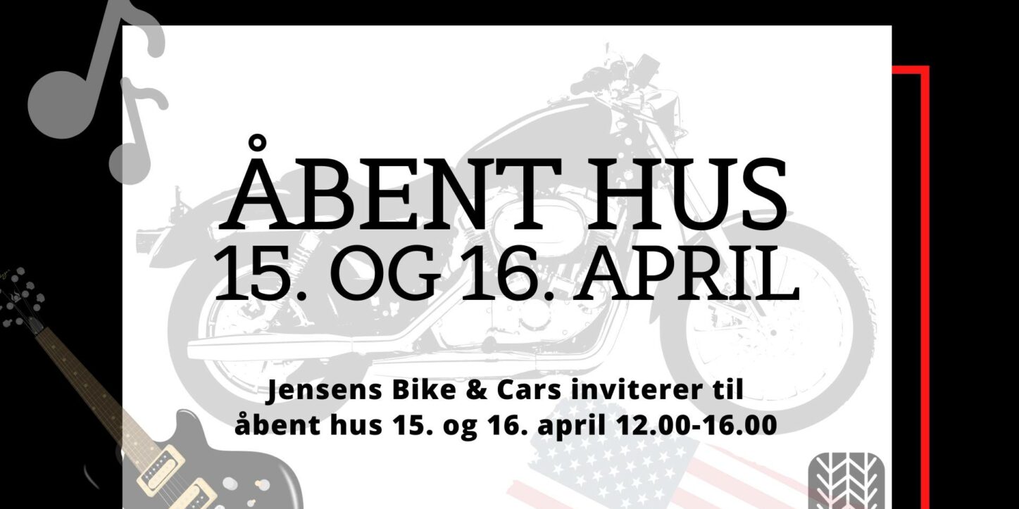 Jensens BIKE & CARS Åbent hus - Racelens