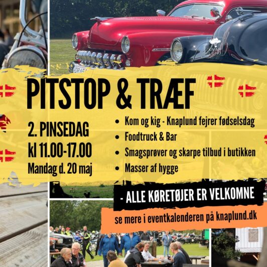 Træf & Pitstop på Knaplund Destilleri - Racelens