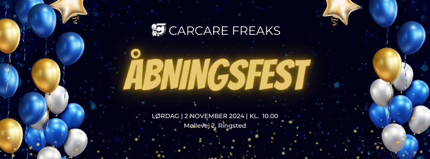 Åbningsfest CarCare Freaks Ringsted - Racelens